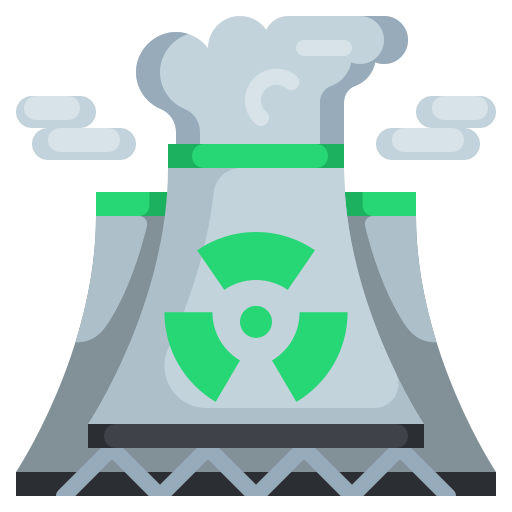 kernkraftwerk Generic Flat icon