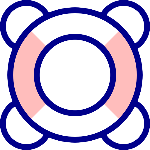 salvavita Detailed Mixed Lineal color icona