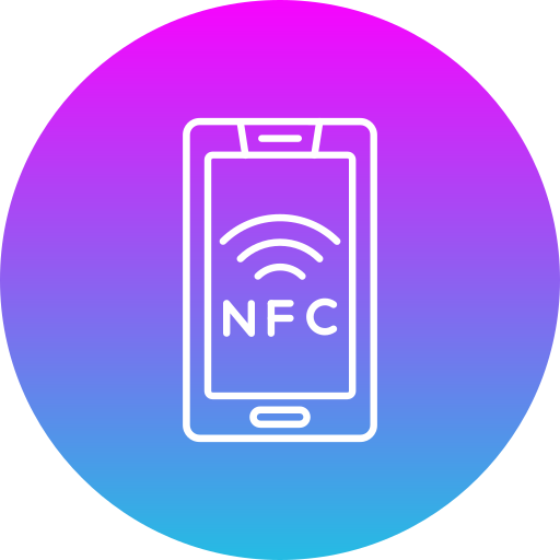 nfc Generic Flat Gradient icono