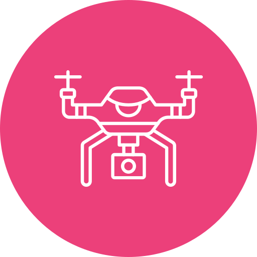Smart drone Generic Flat icon