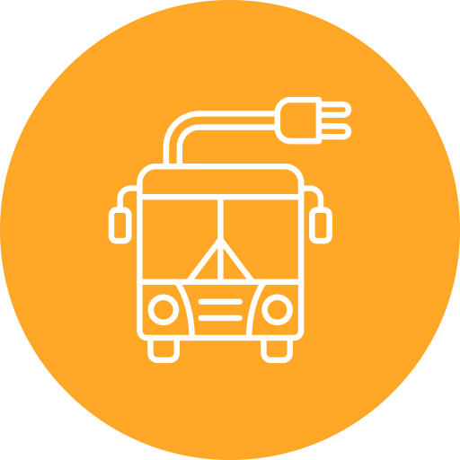 전기 버스 Generic Flat icon