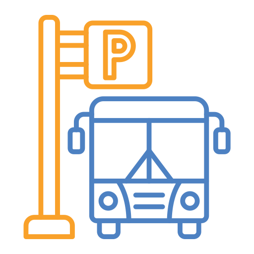 Parking area Generic Outline Color icon