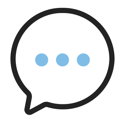 chat-blase Generic Outline Color icon