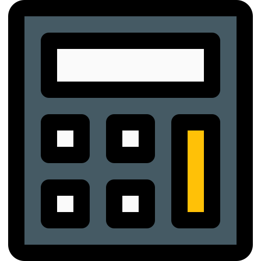 calculadora Pixel Perfect Lineal Color icono