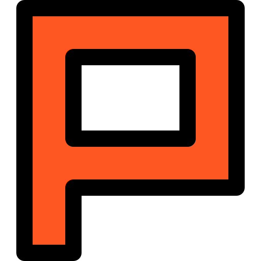 plurk Pixel Perfect Lineal Color ikona