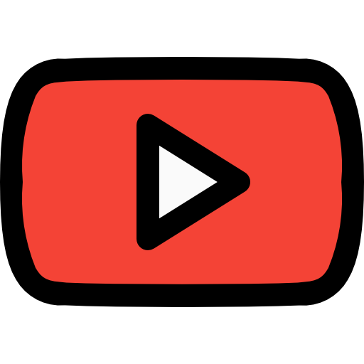youtube Pixel Perfect Lineal Color icon