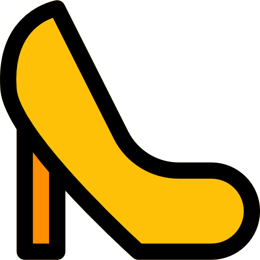 High heel Pixel Perfect Lineal Color icon
