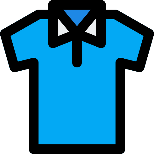 Polo shirt Pixel Perfect Lineal Color icon