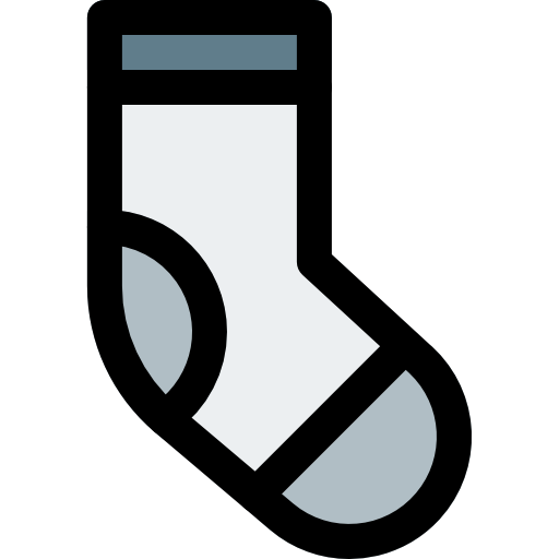 Socks Pixel Perfect Lineal Color icon