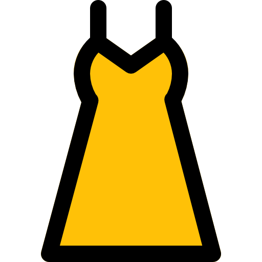 kleid Pixel Perfect Lineal Color icon