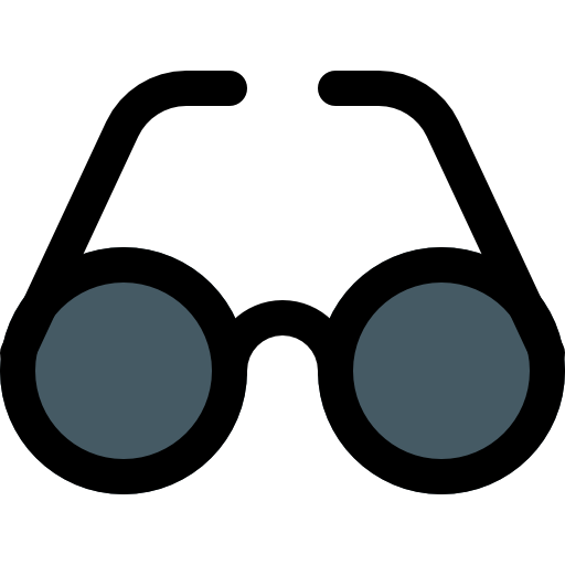 des lunettes de soleil Pixel Perfect Lineal Color Icône