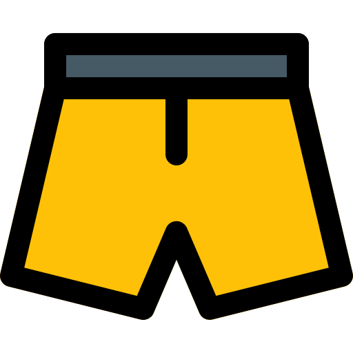 Shorts Pixel Perfect Lineal Color icon