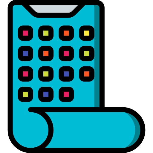 teléfono inteligente Basic Miscellany Lineal Color icono