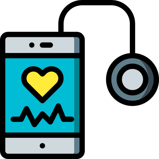 聴診器 Basic Miscellany Lineal Color icon