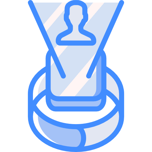 hologramm Basic Miscellany Blue icon