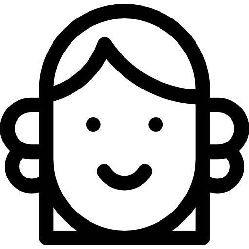 avatar Basic Rounded Lineal icono