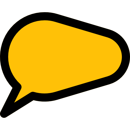 Speech bubble Pixel Perfect Lineal Color icon