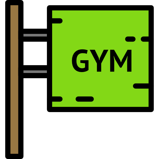 Gym Darius Dan Lineal Color icon