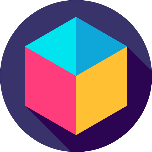 3d Flat Circular Flat icon