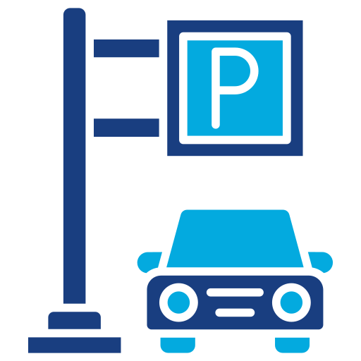 駐車場 Generic Blue icon