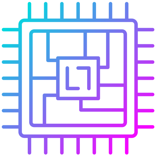 microchip Generic Gradient Ícone