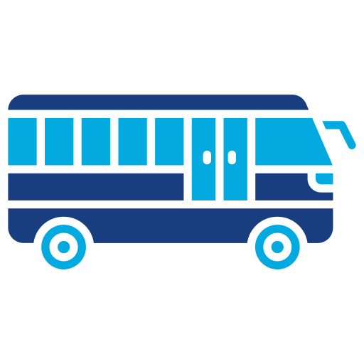 bus Generic Blue icoon