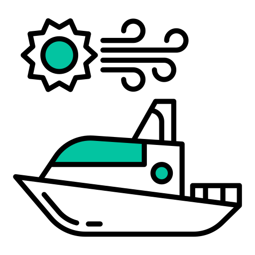Скоростной катер Generic Fill & Lineal иконка