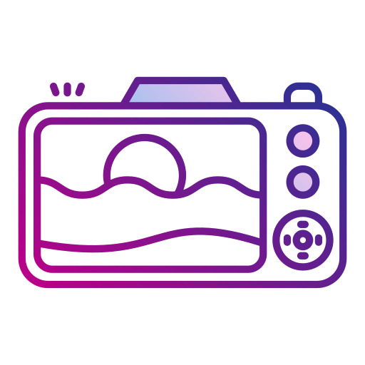 Camera Generic Lineal Color Gradient icon