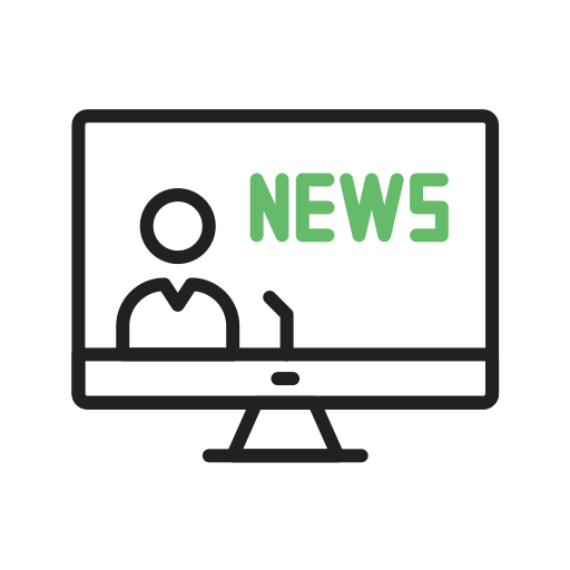 News anchor Generic Outline Color icon