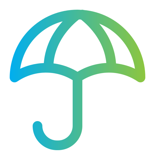 우산 Generic Gradient icon
