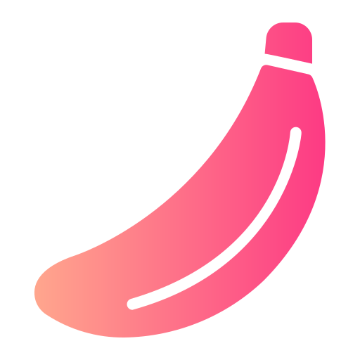 banaan Generic Flat Gradient icoon