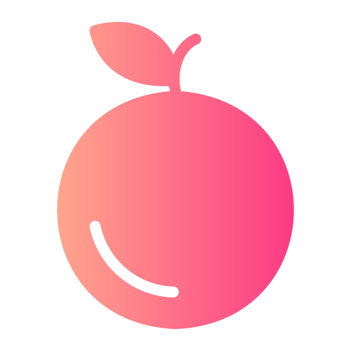 fruit Generic Flat Gradient icoon