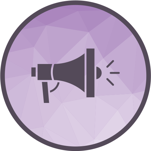 Megaphone Generic Outline Color icon