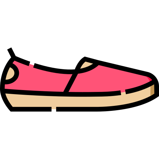 płaskie buty Detailed Straight Lineal color ikona