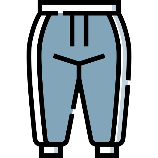 pantaloni da allenamento Detailed Straight Lineal color icona