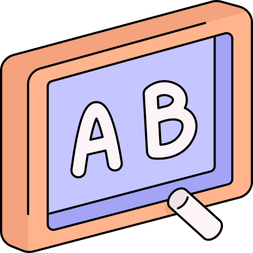 tablica szkolna Generic Thin Outline Color ikona