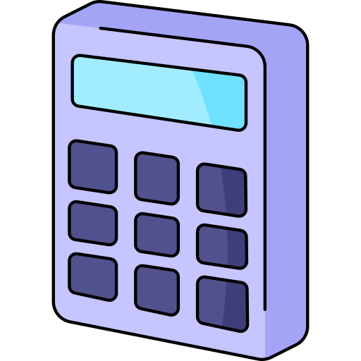Калькулятор Generic Thin Outline Color иконка