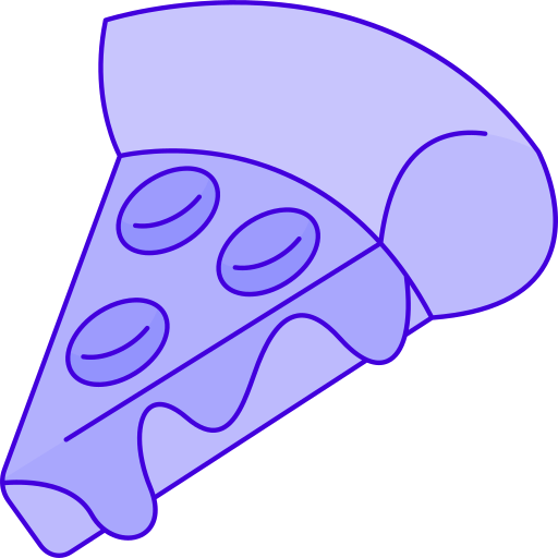 pizza Generic Blue ikona
