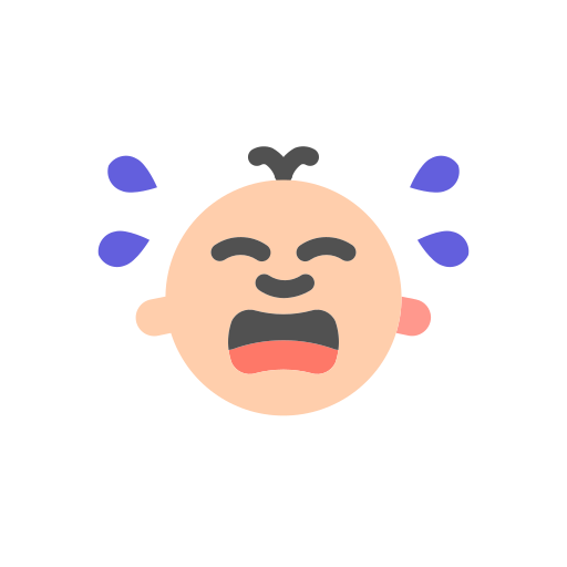 Baby crying Generic Flat icon