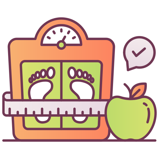 Weight Generic Outline Color icon