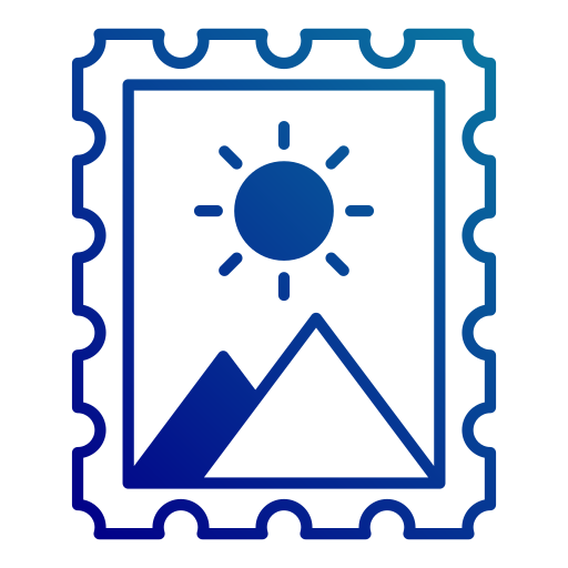 francobollo Generic Flat Gradient icona