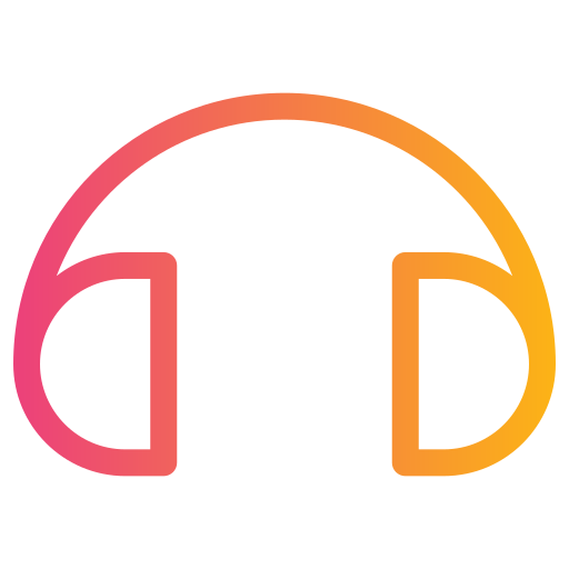 audio Generic Gradient icon