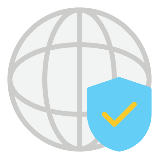 Internet security Generic Flat icon