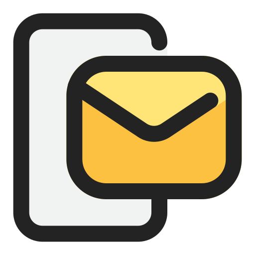 Mail Generic Outline Color icon