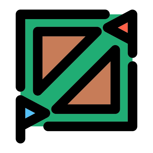 Moba Generic Outline Color icon