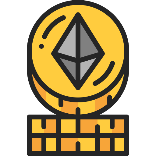 ethereum Generic Outline Color icoon