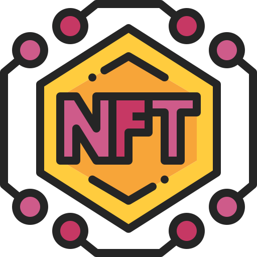 nicht fungibles token Generic Outline Color icon