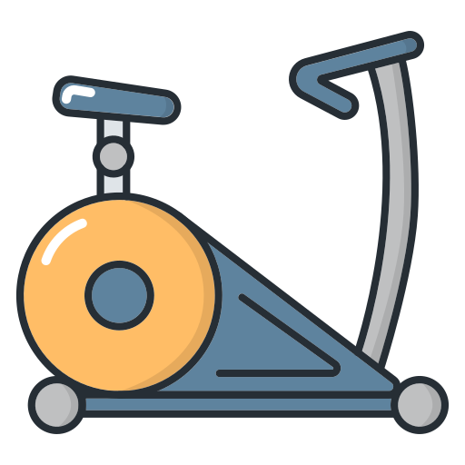 Stationary bicycle Generic Outline Color icon