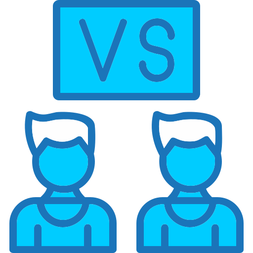 versus Generic Blue icoon