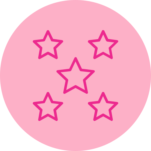 5 звезд Generic Flat иконка